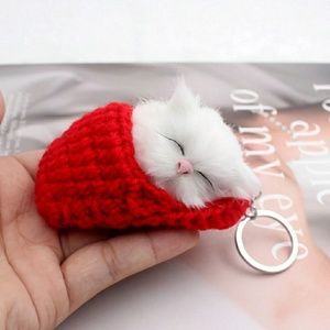 Furbaby Cat Keychain